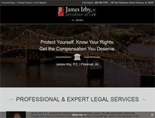 Tablet Screenshot of jamesirby.com